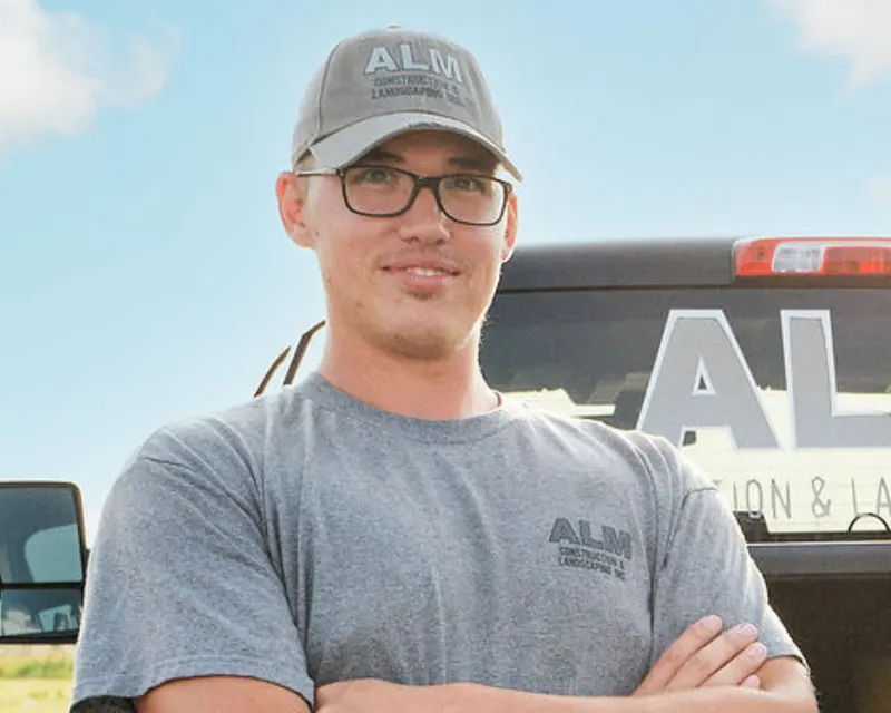 Morgan, site supervisor at ALM Construction and Landscaping Ottawa